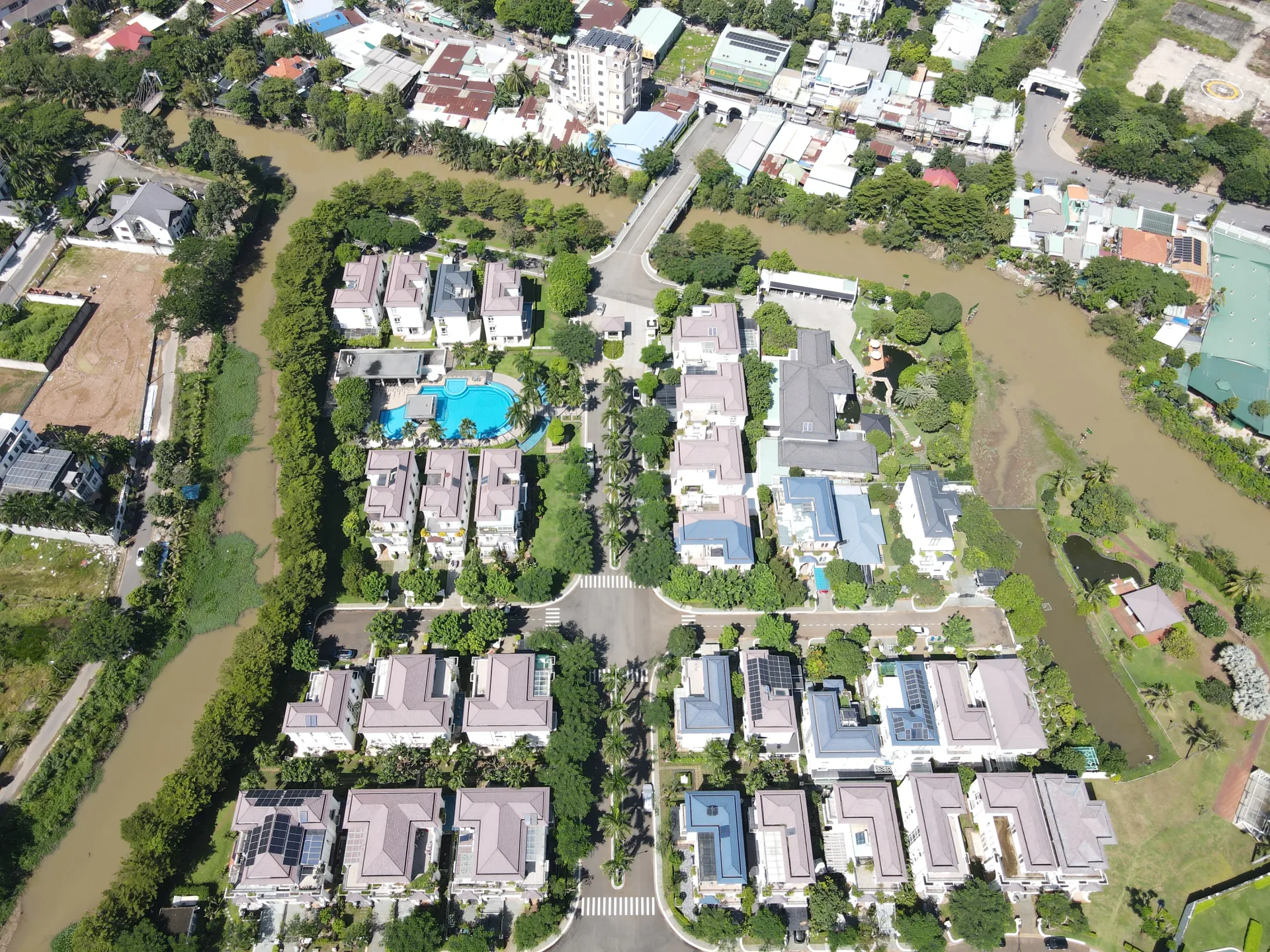 Vị trí đắc địa hòn đảo biệt lập The Venica Khang Điền tại góc Đỗ Xuân Hợp